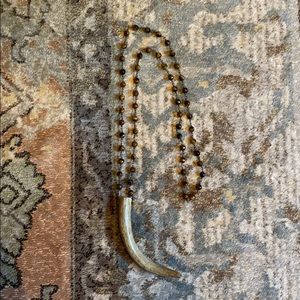 Deer Antler Necklace